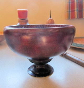 Bowl on stand by Chris Withall